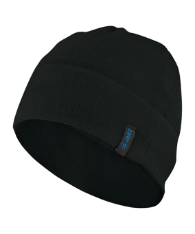 JAKO Fleecemuetze Capuchon Noir C08 - noir