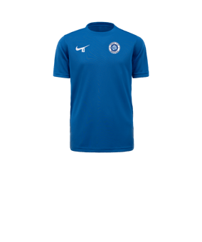 Maillot à manches courtes Nike Park VII enfant bleu