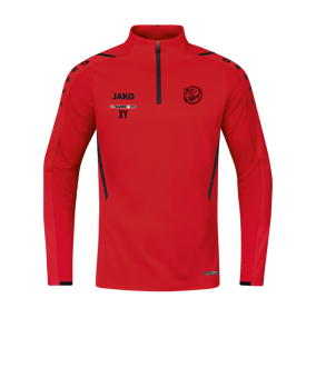 JAKO Challenge Ziptop Rot Schwarz F101