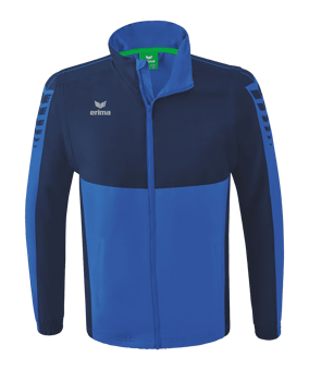 Erima SIX WINGS Jacke abnehmbare Ärmel Blau