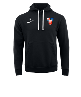 Nike Park 20 Fleece Hoody Schwarz Weiss F010