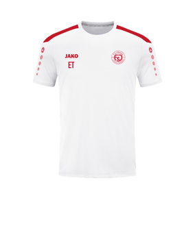 JAKO Power Trikot Weiss Rot F004