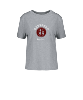 Merch Muser T-Shirt Women Heather Grey | #logo
