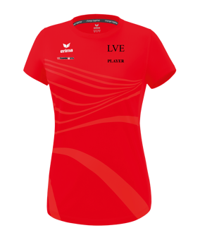 Erima Racing T-Shirt Damen Rot