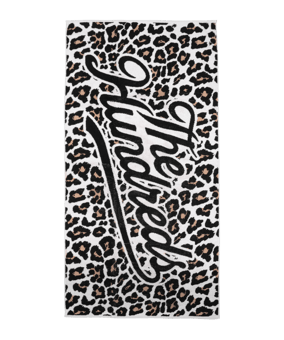 The Hundreds Leopard Handtuch Weiss - weiss