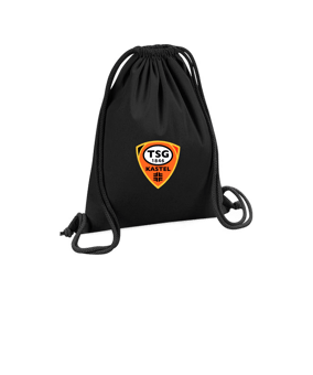 Merch Organic Premium Cotton Gymsack Black | #logo4c