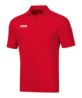 JAKO Base Poloshirt Kids Rot F01
