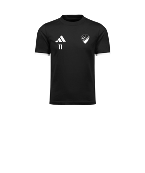 adidas Entrada 26 T-Shirt Kids Schwarz