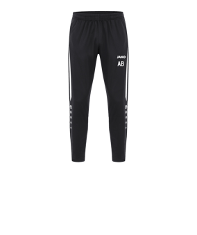 JAKO Power Polyesterhose Kids Schwarz Weiss F802