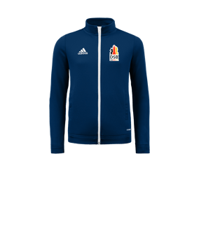adidas Entrada 22 TK Trainingsjacke Kids Blau