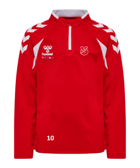 hummel Core 2.0 Half Zip Top Kids Rot F3946