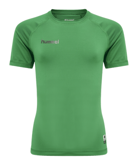 Hummel First Performance T-Shirt Kids Grün F6235 - gruen
