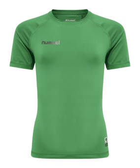 Hummel First Performance T-Shirt Kids Grün F6235 - gruen