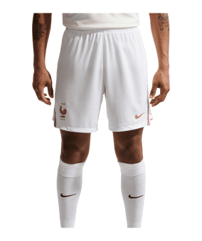 Nike FFF Frankreich Short Home WM 2026 Weiß F100 - weiss
