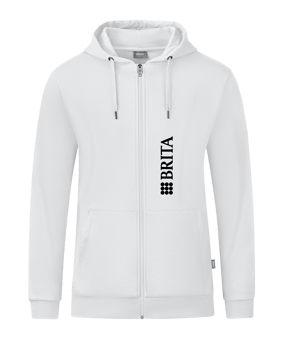 JAKO Organic Kapuzenjacke Weiss F000