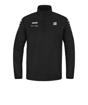 JAKO Team Rainzip Sweatshirt Schwarz F800