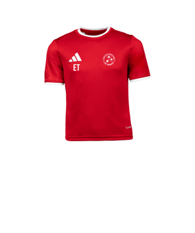 adidas Entrada 26 Trikot Kids Rot
