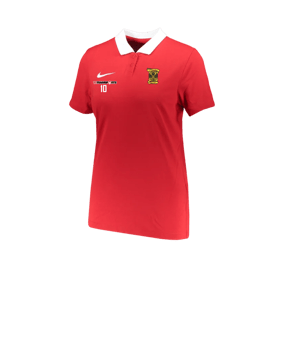 Nike Park 20 Poloshirt Damen Rot Weiss F657