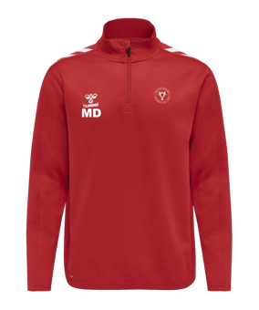 Hummel hmlCORE XK HalfZip Sweatshirt Rot F3062