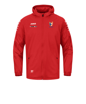 JAKO Team 2.0 Allwetterjacke Rot F100