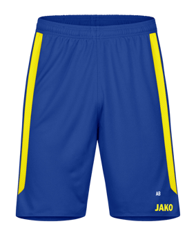 JAKO Power Short Kids Blau Gelb F404
