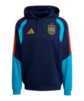 adidas Spanien Tiro Hoody Blau - blau