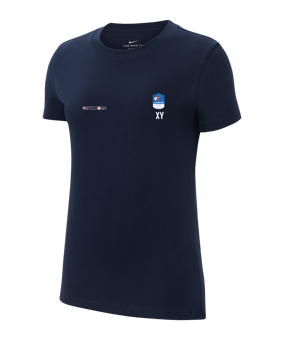 Nike Park 20 T-Shirt Damen Blau Weiss F451