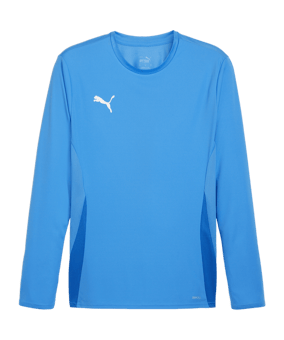 PUMA teamGOAL Trikot Langarm Blau Weiss F02 - blau