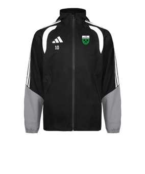adidas Tiro 26 Competition Regenjacke Schwarz