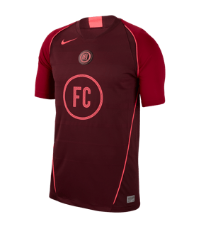 Nike F.C. Home Soccer Trikot kurzarm Rot F681 - rot