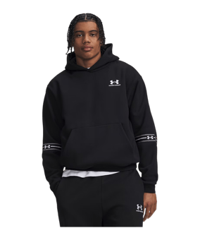 Under Armour Rival Flc Hoody Schwarz - schwarz