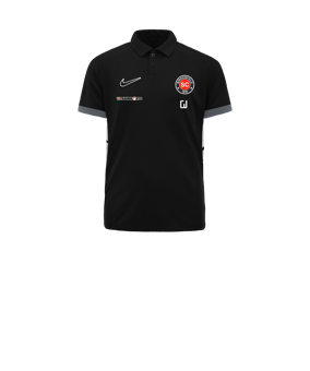 Nike Academy 25 Polo Kids Schwarz F010
