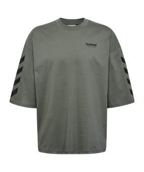 Hummel Oversized Willy Sw T-Shirt Grau F1569 - grau