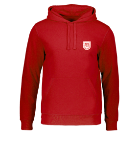 Merch Drummer 2.0 Hoody Red | #justlogo4c