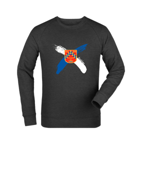 Merch Roller Sweatshirt Dark Heather Grey | #cross