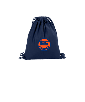 Merch Organic Premium Cotton Gymsack French Navy | logo4c