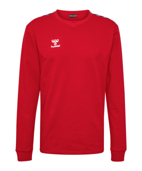 Hummel hmlAuthentic Training Sweatshirt Rot F3062 - rot