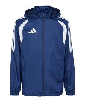 adidas Tiro 26 League Windjacke Dunkelblau - weiss