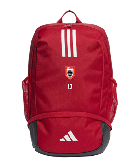 adidas Tiro 23 League Rucksack Rot Schwarz Weiss