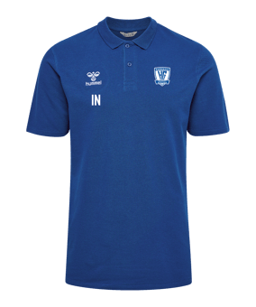 Hummel GO 2.0 Polo Blau F7045