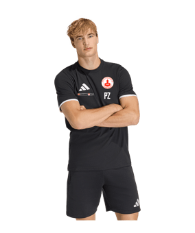 adidas Entrada 26 T-Shirt Schwarz