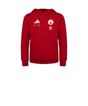 adidas Entrada 26 Hoody Kids Rot