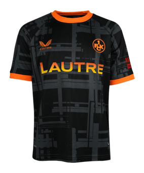 Castore 1. FC Kaiserslautern Shirt 3rd 2025/2026 Zwart - zwart