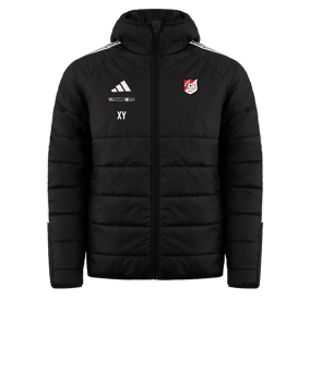 adidas Tiro 24 Winterjacke Schwarz Weiss