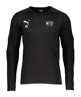 PUMA Torwart Shirt gepolstert Schwarz F03