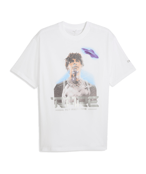 PUMA Melo Alien Skins I T-Shirt Weiß F01 - weiss