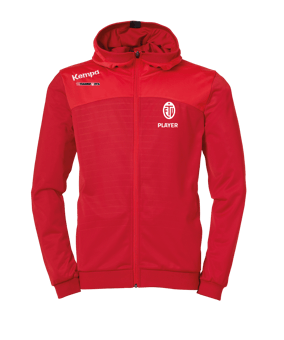 Kempa Emotion 2.0 Kapuzenjacke Rot F03