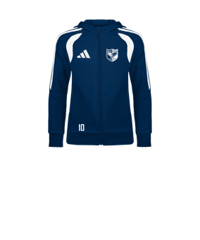 adidas Tiro 26 League Sweat Kapuzenjacke Kids Dunkelblau