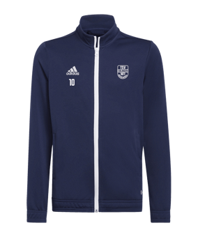 adidas Entrada 22 TK Trainingsjacke Kids Blau