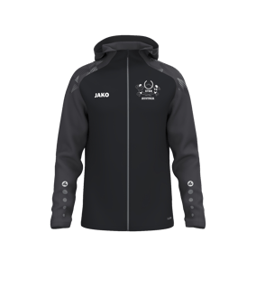 JAKO Sonic Kapuzenjacke Schwarz F801